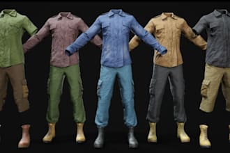 do clo 3d clothing modeling, garment design and game virtual clothing