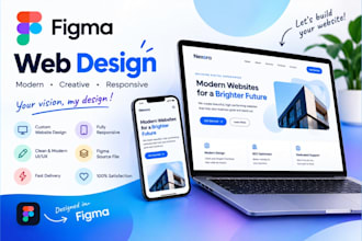 design a website using figma
