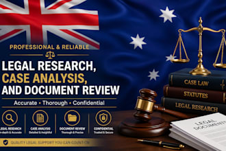 provide legal research case analysis document review document review analysis