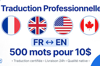 je vais traduire vos documents business francais anglais