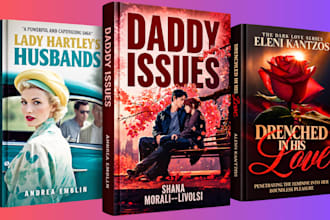 design book cover design, ebook cover design, KDP book cover, book design