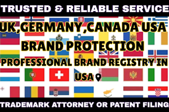 fix patent filing, trademark search, trademark brand  registration