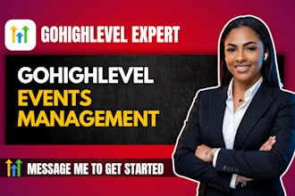 gohighlevel event website ghl event planner ghl event booking ghl webinar funnel