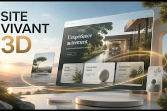 build an immersive 3d living website for your brand
