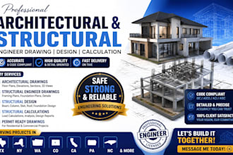 architect,structural engineeer design,structural drawing,calculation tx,ny,ca,wa