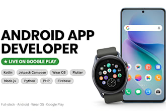 develop a native android app with kotlin, jetpack compose and wear os