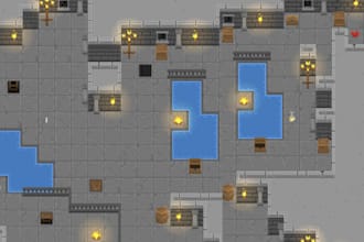 create pixel top down tileset for indie game