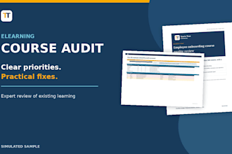 audit your rise 360 or elearning course