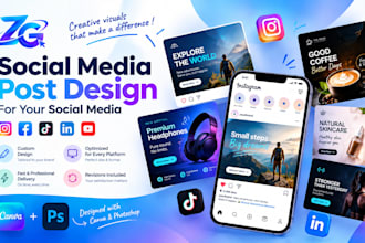 design social media posts