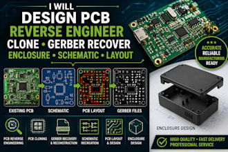 design pcb reverse engineer clone gerber recover enclosure