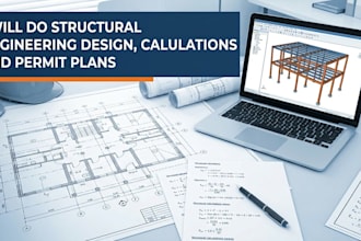 do structural engineering design, calculations permit plans