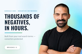 add thousands of google ads negative keywords in 24 hours