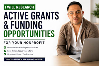 research active grants and funding opportunities for your nonprofit
