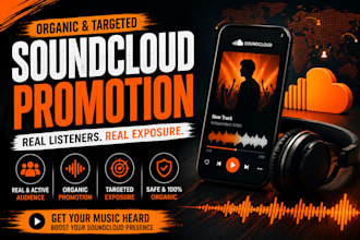 do organic soundcloud music promotion for your track