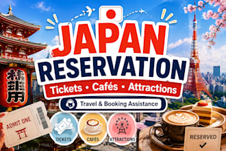 help with japan travel planning and reservation assistance