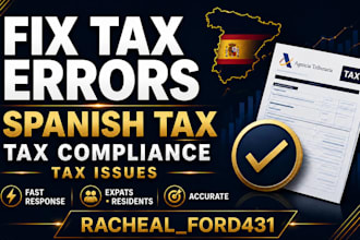 fix spanish tax filing errors resolve tax issues and compliance