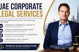 provide corporate law legal services in the uae
