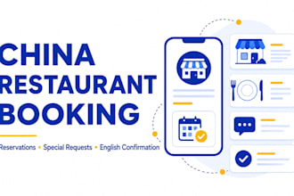 handle restaurant reservations in china for international travelers