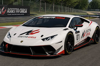optimize 3d sport car for assetto corsa mod, fbx to kn5 file conversion, physics