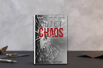 design professional thriller and mystery book cover