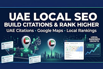 build uae business citations for local SEO and google maps