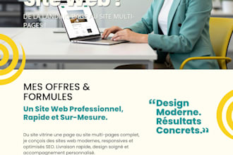 site vitrine personnalisée entreprise