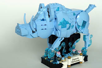 create 3d lego design lego pet moc,animal model,technic car,house in bricklink