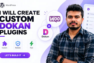 develop custom dokan and woocommerce plugin for your need