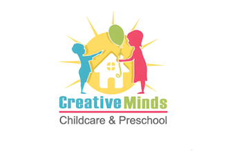 design modern kids, childcare, daycare, baby shop or preschool logo