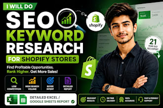 do SEO keyword research for shopify stores