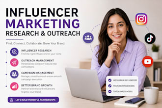 find instagram influencer marketing research manage influencer outreach campaign