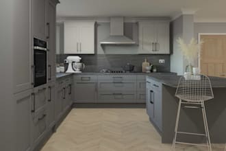 design professional kitchen cabinet shop drawings and detailed elevations
