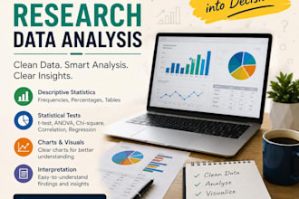 analyze your survey and research data with statistics