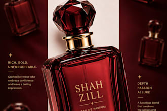 design luxury packaging for perfume and beverage brands