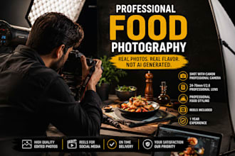 create mouthwatering food photography for your brand