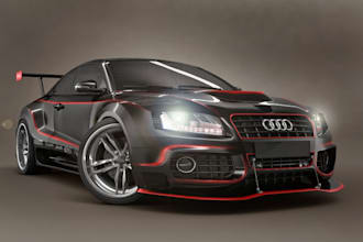 create custom 3d car mods for assetto corsa,physics setup,3d car bodykits design