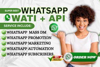 setup wati whatsapp marketing automation and whatsapp business API