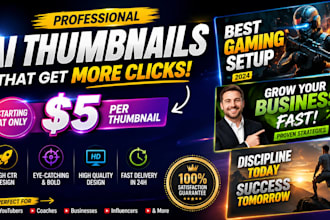 make you a great ai youtube thumbnail