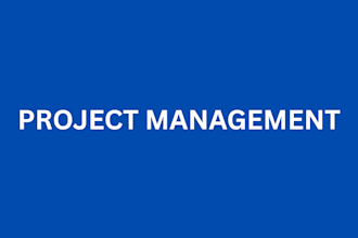 project management for your project