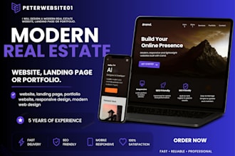 create your real estate wordpress website design, do idx real estate web design