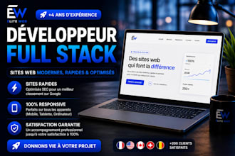je crée de sites web personnalisés