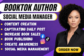 booktok author smm for book promotion ebook marketing amazon kdp booktok sales