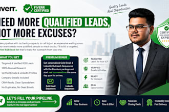 build a targeted b2b lead list with verified emails