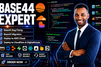 base44 bug fixing base44 expert base44 migration deploy base44 to aws cloudflare