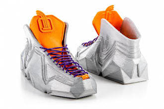 create 3d sneaker design and footwear 3d modeling