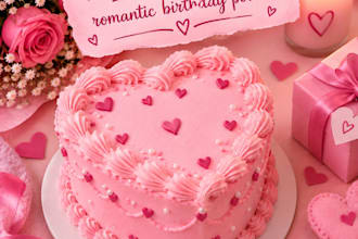 write romantic birthday poem in urdu and english