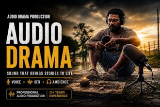 sound design and mix your audio drama or fiction podcast