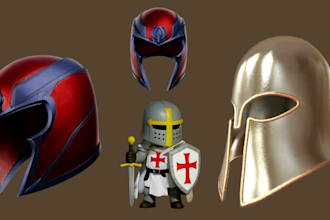 sculpt custom 3d mask 3d helmet cosplay mask  3d cosplay armor for 3d printing