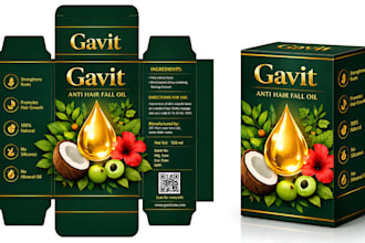 create 3d product packaging dieline, die cut and cut line template custom labels