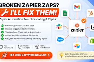 fix your broken zapier zaps and automations